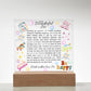 To my Sister-we shared countless moments-Printed Acrylic Plaque
